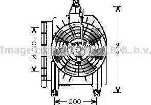 Ava Quality Cooling KA7514 - Ventola, Raffreddamento motore www.autoricambit.com