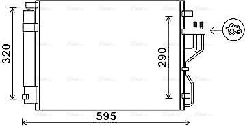 Ava Quality Cooling KAA5151D - Condensatore, Climatizzatore www.autoricambit.com