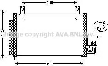 Ava Quality Cooling KAA5204D - Condensatore, Climatizzatore www.autoricambit.com