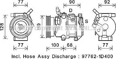 Ava Quality Cooling KAK267 - Compressore, Climatizzatore www.autoricambit.com