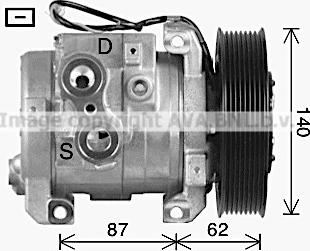 Ava Quality Cooling MEK342 - Compressore, Climatizzatore www.autoricambit.com