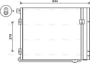 Ava Quality Cooling MN5072D - Condensatore, Climatizzatore www.autoricambit.com