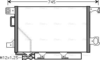 Ava Quality Cooling MS5360D - Condensatore, Climatizzatore www.autoricambit.com