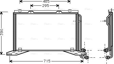 Ava Quality Cooling MS 5222 - Condensatore, Climatizzatore www.autoricambit.com