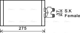 Ava Quality Cooling MS 3535 - Radiatore olio, Cambio automatico www.autoricambit.com