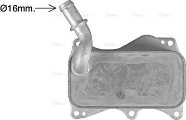 Ava Quality Cooling MS3749 - Radiatore olio, Olio motore www.autoricambit.com