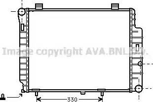 Ava Quality Cooling MS 2155 - Radiatore, Raffreddamento motore www.autoricambit.com