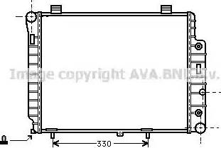 Ava Quality Cooling MS 2156 - Radiatore, Raffreddamento motore www.autoricambit.com