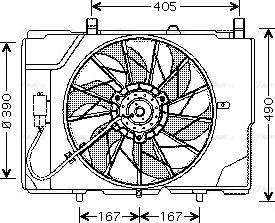 Ava Quality Cooling MS 7501 - Ventola, Raffreddamento motore www.autoricambit.com