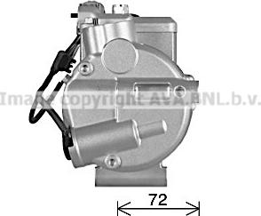 Ava Quality Cooling MSK759 - Compressore, Climatizzatore www.autoricambit.com