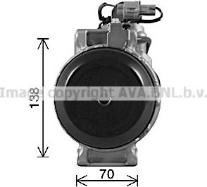 Ava Quality Cooling MSK738 - Compressore, Climatizzatore www.autoricambit.com