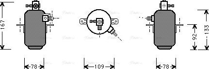 Ava Quality Cooling MS D007 - Essiccatore, Climatizzatore www.autoricambit.com