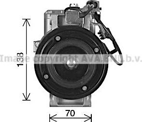 Ava Quality Cooling MSK759 - Compressore, Climatizzatore www.autoricambit.com