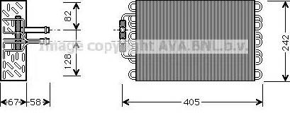 Ava Quality Cooling MS V375 - Evaporatore, Climatizzatore www.autoricambit.com