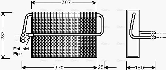 Ava Quality Cooling MS V272 - Evaporatore, Climatizzatore www.autoricambit.com