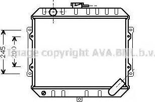 Ava Quality Cooling MT 2004 - Radiatore, Raffreddamento motore www.autoricambit.com