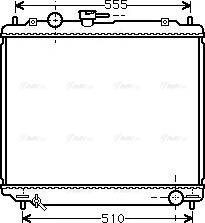 Ava Quality Cooling MT 2181 - Radiatore, Raffreddamento motore www.autoricambit.com