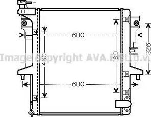 Ava Quality Cooling MT 2202 - Radiatore, Raffreddamento motore www.autoricambit.com