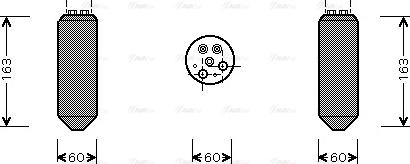 Ava Quality Cooling MZD052 - Essiccatore, Climatizzatore www.autoricambit.com