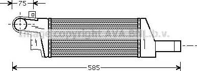 Ava Quality Cooling OL 4322 - Intercooler www.autoricambit.com