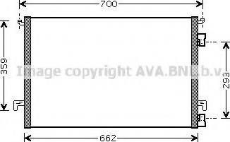 Ava Quality Cooling OL 5457 - Condensatore, Climatizzatore www.autoricambit.com