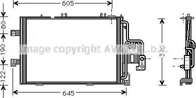 Ava Quality Cooling OL 5369 - Condensatore, Climatizzatore www.autoricambit.com