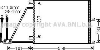 Ava Quality Cooling OL 5265 - Condensatore, Climatizzatore www.autoricambit.com