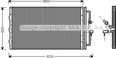 Ava Quality Cooling OL 5267 - Condensatore, Climatizzatore www.autoricambit.com