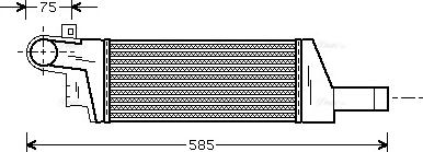 Ava Quality Cooling OLA4322 - Intercooler www.autoricambit.com