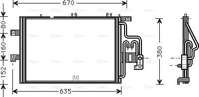 Ava Quality Cooling OLA5309 - Condensatore, Climatizzatore www.autoricambit.com