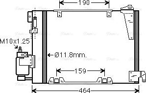 Ava Quality Cooling OLA5250D - Condensatore, Climatizzatore www.autoricambit.com