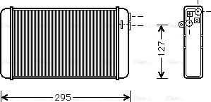 Ava Quality Cooling OLA6116 - Scambiatore calore, Riscaldamento abitacolo www.autoricambit.com