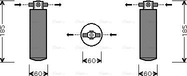 Ava Quality Cooling OL D393 - Essiccatore, Climatizzatore www.autoricambit.com