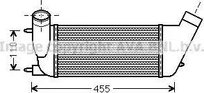 Ava Quality Cooling PE 4347 - Intercooler www.autoricambit.com