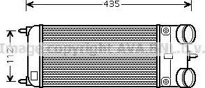 Ava Quality Cooling PE 4353 - Intercooler www.autoricambit.com