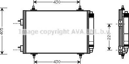 Ava Quality Cooling PE 5209 - Condensatore, Climatizzatore www.autoricambit.com