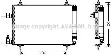 Ava Quality Cooling PE5286D - Condensatore, Climatizzatore www.autoricambit.com