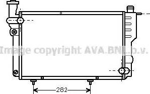 Ava Quality Cooling PE 2096 - Radiatore, Raffreddamento motore www.autoricambit.com