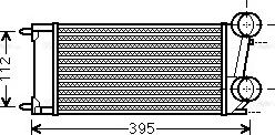 Ava Quality Cooling PEA4343 - Intercooler www.autoricambit.com