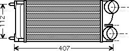 Ava Quality Cooling PEA4334 - Intercooler www.autoricambit.com