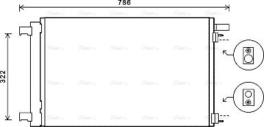 Ava Quality Cooling PEA5364D - Condensatore, Climatizzatore www.autoricambit.com