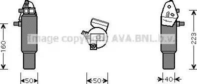 Ava Quality Cooling PE D055 - Essiccatore, Climatizzatore www.autoricambit.com