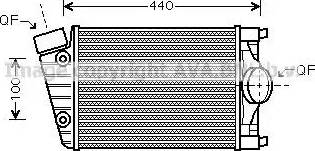 Ava Quality Cooling PR4070 - Intercooler www.autoricambit.com