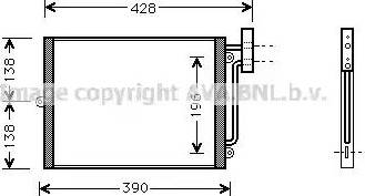 Ava Quality Cooling PR 5038 - Condensatore, Climatizzatore www.autoricambit.com