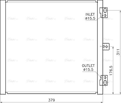 Ava Quality Cooling PR5105 - Condensatore, Climatizzatore www.autoricambit.com