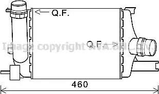 Ava Quality Cooling RT4602 - Intercooler www.autoricambit.com