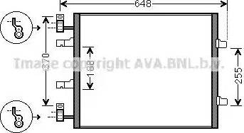 Ava Quality Cooling RT 5459 - Condensatore, Climatizzatore www.autoricambit.com