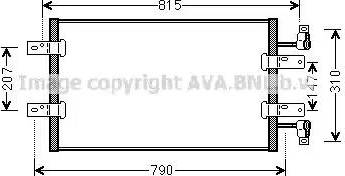 Ava Quality Cooling RT 5451 - Condensatore, Climatizzatore www.autoricambit.com