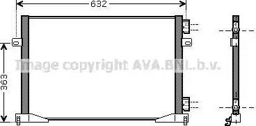 Ava Quality Cooling RT 5391 - Condensatore, Climatizzatore www.autoricambit.com