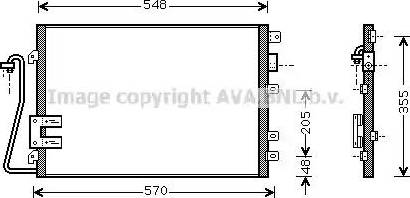 Ava Quality Cooling RT 5340 - Condensatore, Climatizzatore www.autoricambit.com